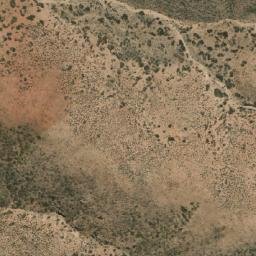 Satellite imagery of Cerro Bandera, AR