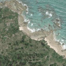 Satellite imagery of Burgess Point, AU
