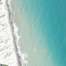 Satellite imagery of Poroporo, NZ
