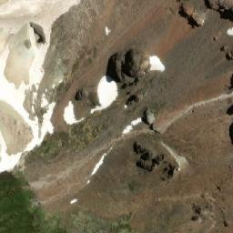 Satellite imagery of Cerro Mesa, AR
