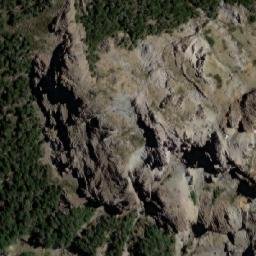 Satellite imagery of Cerro Crespo, AR