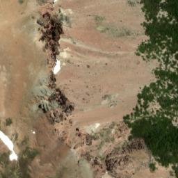 Satellite imagery of Cerro Mesa, AR