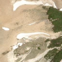 Satellite imagery of Cerro Bayo, AR