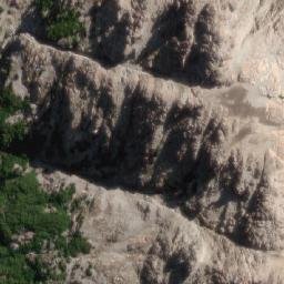 Satellite imagery of Cerro Rincón, AR