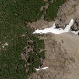 Satellite imagery of Cerro Inacayal, AR