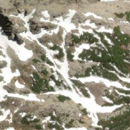 Satellite imagery of Cerro Inacayal, AR