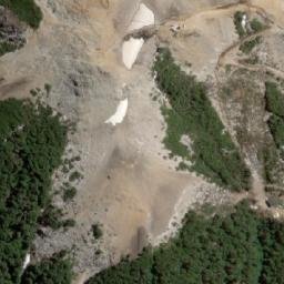 Satellite imagery of Cerro Bayo, AR