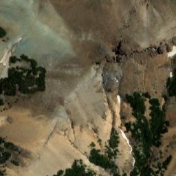 Satellite imagery of Cerro Blanco, AR