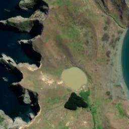 Satellite imagery of Ragged Point, NZ