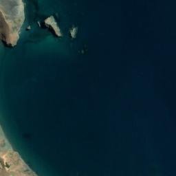 Satellite imagery of Ragged Point, NZ