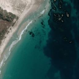 Satellite imagery of Cape Naturaliste, AU