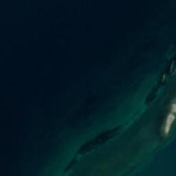 Satellite imagery of Boulder Spit Point, NZ
