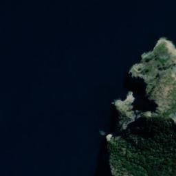 Satellite imagery of Cape Zach, NZ