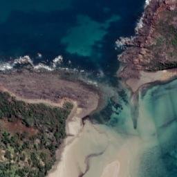 Satellite imagery of Tomahawk Point, AU