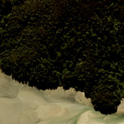 Satellite imagery of Sawpit Point, NZ
