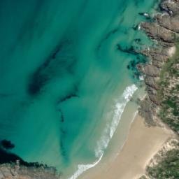 Satellite imagery of South Croppies Point, AU