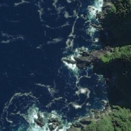 Satellite imagery of Cabo San Antonio, CL