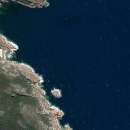 Satellite imagery of Gophers Head, AU