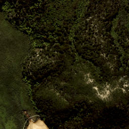 Satellite imagery of Reef Point, NZ