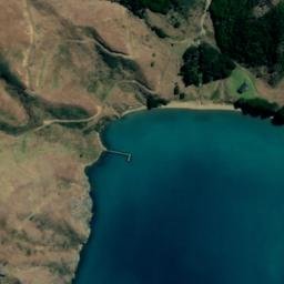 Satellite imagery of Iron Pot Spur, NZ