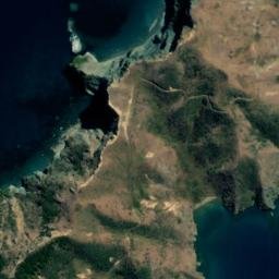 Satellite imagery of Iron Pot Spur, NZ