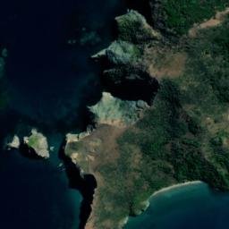 Satellite imagery of Iron Pot Spur, NZ