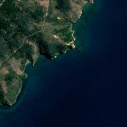 Satellite imagery of Iron Pot Spur, NZ