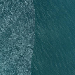 Satellite imagery of Castle Point, NZ
