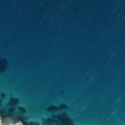 Satellite imagery of Sinking Rock, AU
