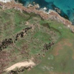 Satellite imagery of Sinking Rock, AU