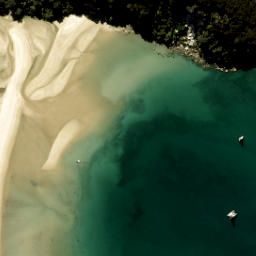 Satellite imagery of South Head, NZ