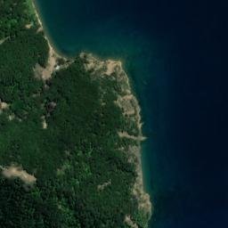 Satellite imagery of Collinet Point, NZ