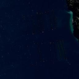 Satellite imagery of Maori Point, NZ