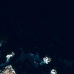 Satellite imagery of George Rocks, AU