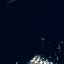 Satellite imagery of George Rocks, AU