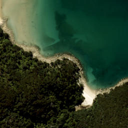 Satellite imagery of South Head, NZ