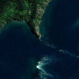 Satellite imagery of Collinet Point, NZ