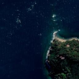 Satellite imagery of Te Ekeatekonganui (Reef Point), NZ