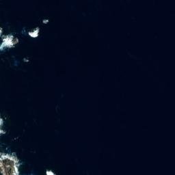 Satellite imagery of George Rocks, AU