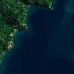 Satellite imagery of Reef Point, NZ