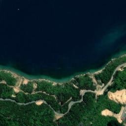 Satellite imagery of Collinet Point, NZ