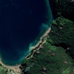 Satellite imagery of Te Ekeatekonganui (Reef Point), NZ