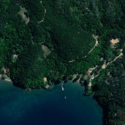 Satellite imagery of Audibert Point, NZ