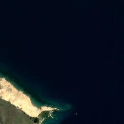 Satellite imagery of Cove Point, NZ