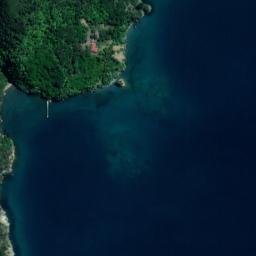 Satellite imagery of Audibert Point, NZ