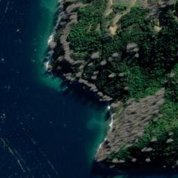 Satellite imagery of Whangapoto Point, NZ