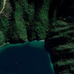 Satellite imagery of Danger Point, NZ
