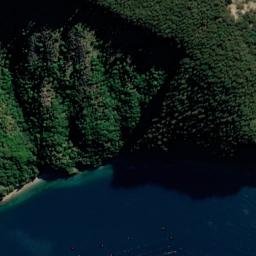 Satellite imagery of Mataka Point, NZ