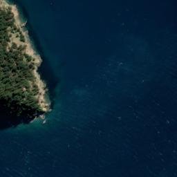 Satellite imagery of Mataka Point, NZ