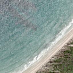 Satellite imagery of West Sandy Cape, AU